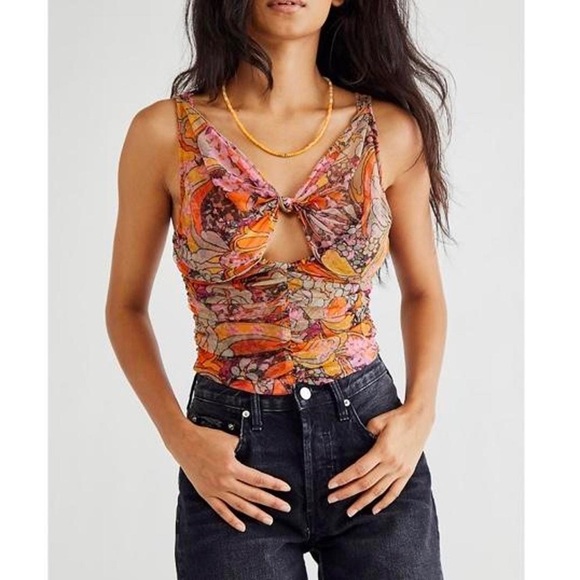 Free People Tops - Free People Tell Me More Reversible Mesh Tank Top